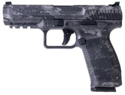 CENT BLEM CANIK TP9SF 9MM 4.46 TIGER DARK Gray - HG4865TDGX