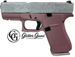 Glock 43X MOS 9MM Blush Diamond Glitter Glunz - PX4350201FRMOSBDIA Glock 43X MOS 9MM Blush Diamond Glitter Glunz - PX4350201FRMOSBDIA