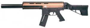 Blue Line Global Mauser M-15 SD .22 LR, 16.37" Barrel, Bronze, Fake Suppressor, 22 Rounds - 4150033