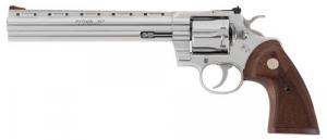 Colt Python .357 Magnum 8" Stainless  Wood Grips (BLEM) - ZPYTHONSP8WTS