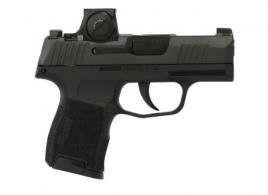 Sig Sauer Off Duty P365 Pistol, 9mm, 3.1" Barrel, Black, Optic Ready - W3659BXR3PRXELE