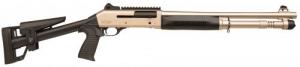 GForce Arms GF4 Semi Auto Shotgun, 12 Gauge, 3" Chamber, 18.5" Barrel, Nickel/Black, 5 Rounds - GF412NJ GForce Arms GF4 Semi Auto Shotgun, 12 Gauge, 3" Chamber, 18.5" Barrel, Nickel/Black, 5 Rounds - GF412NJ