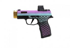 SIG SAUER 9MM 3.1 ISLANDBUG GOLDB SHARK COAST 12RD ROMEO-X - 365X9BXR3RXXISLANDGB