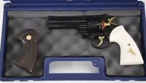Colt PYTHONBP4WTSARMS Python 4.25 Blued Armsmear Revolver - PYTHONBP4WTSARMS