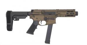 Brigade BM-9 Pistol 9mm Forged Receiver 6.5" Barrel SBA3 Tactical Brace 5" M-Lok Rail Mini Can - A0915562M Brigade BM-9 Pistol 9mm Forged Receiver 6.5" Barrel SBA3 Tactical Brace 5" M-Lok Rail Mini Can - A0915562M