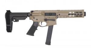 Brigade BM-9 Pistol 9mm Forged Receiver 8.5" Barrel SBA3 Tactical Brace 7" M-Lok Rail Mini Can - A0917522M
