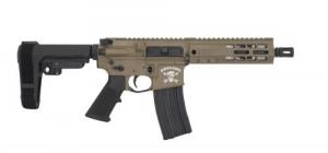 Brigade BM-15 Pistol 5.56 Forged Receiver 7.5" SBA3 Tactical Brace 7" M-Lok Rail A2 Flash Hider - A5617522M