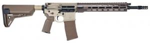 Primary Weapons System MK1 Alpha Semi Auto Rifle, 5.56 NATO, 14.5" Barrel, Flat Dark Earth - MK1ALPHA55614PWFDE