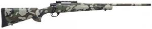 LSI Howa-Legacy M1500 Bolt Action Rifle, 22-250 Remington, 22" Threaded Barrel, Woodland Camo - HFD22250WD