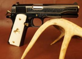 Colt Classic 1911 .45 ACP 5" Polished Gold Engraved Limited Production - O1911CLASSIC Colt Classic 1911 .45 ACP 5" Polished Gold Engraved Limited Production - O1911CLASSIC