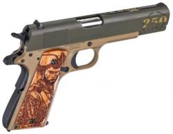 Auto-Ordnance 1911 Army Pistol, 45 ACP, 5" Barrel, Two Tone, Custom Wood Grip, 7 Rounds - BLEMISHED - 1911BKOC15BLEM Auto-Ordnance 1911 Army Pistol, 45 ACP, 5" Barrel, Two Tone, Custom Wood Grip, 7 Rounds - BLEMISHED - 1911BKOC15BLEM
