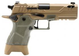 OA DEFENSE 2311 COMPACT PRO W/ PLUS KIT 9MM SAGE PORTED - OA2311CPROPLSHDSPRT17