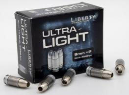 LIB AMMO ULTRA LIGHT CIVIL 9MM+P 50GR 20/10 - LAUL9052