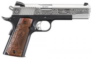 Ruger SR1911 Limited Edition Stainless / Black .45 ACP 5" Barrel 8-Rounds w/ Custom Wood Grips - 16706 Ruger SR1911 Limited Edition Stainless / Black .45 ACP 5" Barrel 8-Rounds w/ Custom Wood Grips - 16706