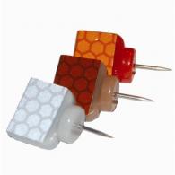 HME REFLECTIVE WING TACK WHITE 25 Pack - RWT25W