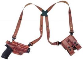 Galco Miami Classic Shoulder System Tan Leather Fits Glock 17,19,22-23,26-27,31-35 Right Hand - MC224 Galco Miami Classic Shoulder System Tan Leather Fits Glock 17,19,22-23,26-27,31-35 Right Hand - MC224