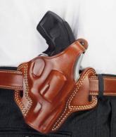 Galco Fletch High Ride Tan Leather Belt S&W 19 K Frame 4" Right Hand - FL114 Galco Fletch High Ride Tan Leather Belt S&W 19 K Frame 4" Right Hand - FL114