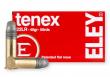 Eley Tenex Flat Nose 22 Long Rifle Ammo 50 Round Box - 00100