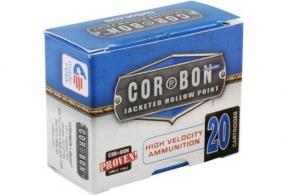 Cor-Bon .357 MAG 125 Grain JHP 20 Round Box - SD35712520
