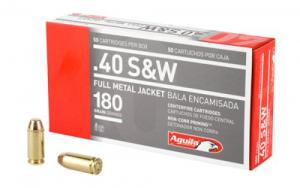 Aguila Target & Range Full Metal Jacket 40 S&W Ammo 50 Round Box - 00309 Aguila Target & Range Full Metal Jacket 40 S&W Ammo 50 Round Box - 00309