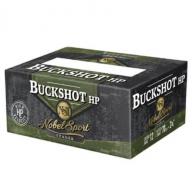 NobelSport Plumbum Buckshot 12ga 2.75" #4 Buck, 10ct Box NobelSport Plumbum Buckshot 12ga 2.75" #4 Buck, 10ct Box