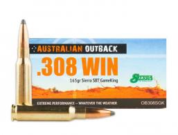 ADI OUTBACK AMMO .308 165GR. - OB308SGK