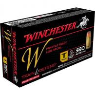 Winchester AMMO TRAIN & DEFEND .380 AUTO LF - W380D