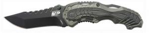 M&P M.A.G.I.C. Assist Liner Lock 4034 Stainless Steel Blade Gray Aluminum H - SWMP6 M&P M.A.G.I.C. Assist Liner Lock 4034 Stainless Steel Blade Gray Aluminum H - SWMP6