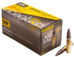 PolyCase Ammo 300SRRBLK50 Inceptor 300 AAC Blackout/Whisper (7.62x35mm) 88 GR R - 300SRRBLK-50