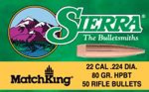 SIERRA BULLETS .22 CAL .224