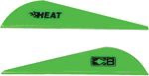 Bohning Heat Vanes Neon Green 36 pk. - 101036NG25