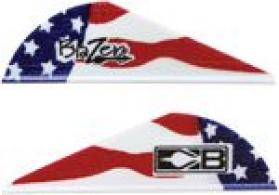 Bohning Blazer Vanes American Flag 36 pk. - 10831AF2