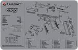 TEKMAT ARMORERS BENCH MAT - 17-GLOCK-G4 TEKMAT ARMORERS BENCH MAT - 17-GLOCK-G4