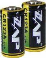 PSP ZAP CR123A BATTERIES