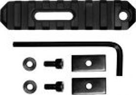 Grovtec US Inc 1913 Picatinny Rail AR Platform 3.80" 9 Slot Black Aluminum - GTSW190 Grovtec US Inc 1913 Picatinny Rail AR Platform 3.80" 9 Slot Black Aluminum - GTSW190