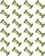 GROVTEC BRASS CHICAGO HOLSTER SCREWS - GTHM61 GROVTEC BRASS CHICAGO HOLSTER SCREWS - GTHM61