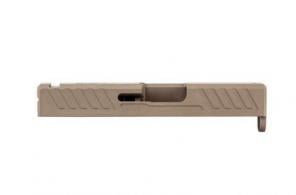Grey Ghost Precision SPG-43 V1 Stripped Slide fits Glock 43 Models Machined 17-4 Stainless Steel DLC Coated Flat Dark Earth - GGP-SPG43-V1-FDE