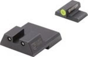 Night Fision HK VP9, VP40, P30, P30SK, P30L, 45 Green/Yellow, Green/Black Tritium Handgun Sights - HAK126003YGZG