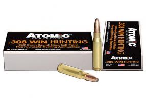 ATOMIC AMMO .308 WIN 260GR. - 00481 ATOMIC AMMO .308 WIN 260GR. - 00481