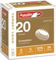AGUILA TARGET 20GA 2-3/4" 7/8oz  #8 25rd box   1275fps - 1CHB2038