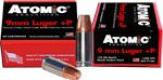 Main product image for Atomic Pistol Bonded Match Hollow Point 9mm+P Ammo 124 gr 20 Round Box