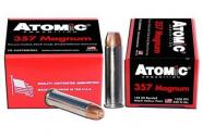 Atomic Ammunition 357 Magnum 158 Grain Bonded Jacketed Hollow Point Box of 20