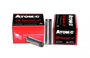 ATOMIC AMMO .38 Spc +P