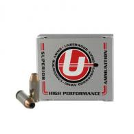 Underwood Hunting & Self Defense .460 Rowland, 185 Grain, Jacked Hollow Point, 20/box - 627