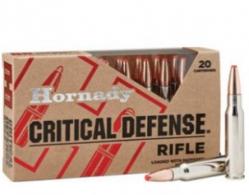 HORNADY CRITICAL DEFENSE 223Rem 55gr FTX 20rd box HORNADY CRITICAL DEFENSE 223Rem 55gr FTX 20rd box