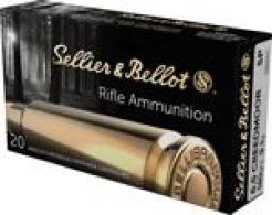 Sellier & Bellot Soft Point 6.5mm Creedmoor Ammo 140 gr 20 Round Box - SB65C