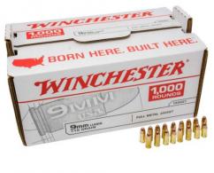 WIN AMMO USA 9MM 1000RDS/CASE - USA9WY WIN AMMO USA 9MM 1000RDS/CASE - USA9WY