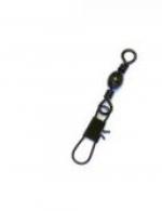 EC Black INTRLK SNAP SWVL SZ-1/0 12PK