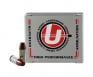 Main product image for Underwood Flat Nose 9mm+P Ammo 20 Round Box