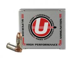 Underwood Xtreme Defender Monolithic Soft Point 9mm Ammo 68 gr 20 Round Box - 863 Underwood Xtreme Defender Monolithic Soft Point 9mm Ammo 68 gr 20 Round Box - 863